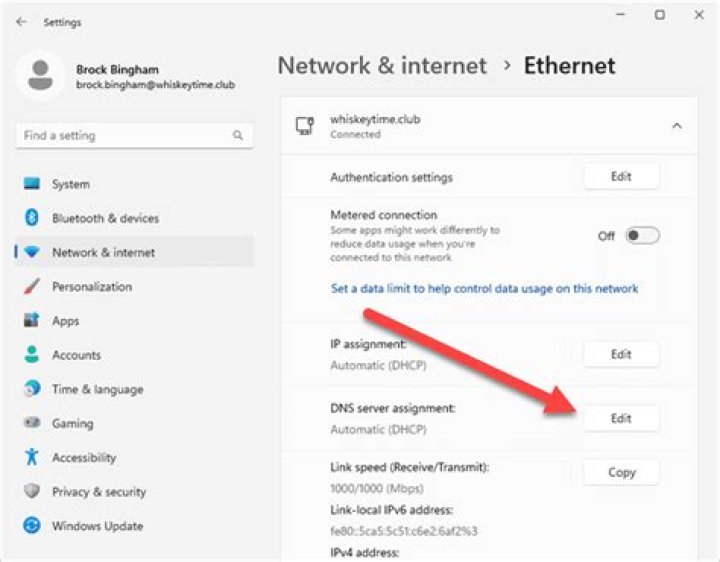DNS configuration